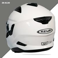 Gambar Zeus ZS613C Modular White Glossy dari Juragan Helm undefined 5 Tokopedia