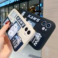 Gambar Case Samsung M12 A13 A23 S8 S9 Casing Softcase Kaws Cute TPU Premium - HITAM, M12 dari JIMZCASE undefined 4 Tokopedia