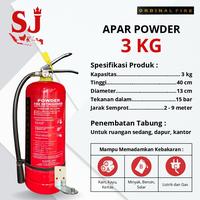Gambar Tabung Pemadam Api APAR 3 KG Isi ABC Powder / Set Komplit Murah KENDAL dari SUKSES JAYA APAR undefined 3 Tokopedia