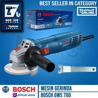 Gambar Bosch Angle Grinder GWS 700 Mesin Gerinda Tangan 4 Inch 710 Watt dari Belanja Teknik undefined 1 Tokopedia