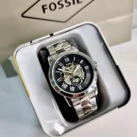 Gambar Ready Stock Jam Tangan Pria Automatic Fossil Grant Skeleton Transparan - dark brownwhite dari Golden Mulia undefined 5 Tokopedia