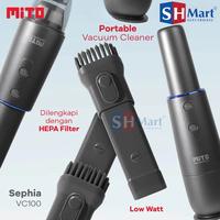 Gambar Mito Vacuum Cleaner portable VC 100 SEPHIA 2 In 1 Hepa Filter VC100 - Hitam dari SHMART ELECTRONIC undefined 3 Tokopedia