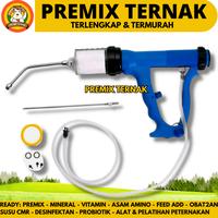 Gambar ALAT CEKOK HEWAN OTOMATIS 50ML Sapi Kambing Domba Babi Drenching Gun dari PREMIX TERNAK undefined 1 Tokopedia