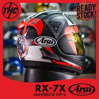 Gambar ARAI RX7X MAVERICK GP2 FULL FACE ORIGINAL PREMIUM HELMET dari THC Helmets undefined 1 Tokopedia