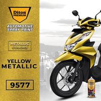Gambar Cat Semprot DITON PREMIUM Yellow Metallic 9577 400ml dari Cheap Me undefined 1 Tokopedia