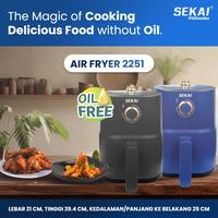 Gambar Air Fryer Sekai AFS 2251 2,3 L Low Watt Goreng Tanpa Minyak Airfryer - PACKING NORMAL dari Toko Lima_NEW undefined 4 Tokopedia
