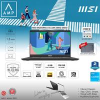Gambar MSI MODERN 14 C11M-244ID 246ID i3 1115G4 8GB 256GB 14" FHD IPS dari AMP TECH STORE undefined 1 Tokopedia