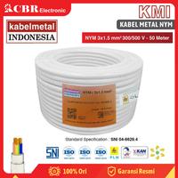Gambar KABEL NYM 50 Meter - Kabel Metal Indonesia Listrik Kawat SNI - 3X1.5 dari CBR Elektronik Batam undefined 3 Tokopedia