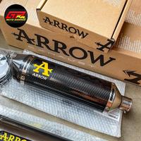 Gambar Knalpot Arrow Racetech Carbon Slipon Honda CB500X CBX500 19up dari GPRR AUTO GARAGE undefined 1 Tokopedia