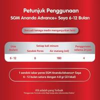 Gambar SGM Ananda Soya 2 (6-12 Bulan) Susu Formula 400 gr dari Bella shop TNG undefined 3 Tokopedia