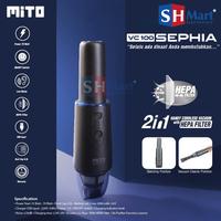 Gambar Mito Vacuum Cleaner portable VC 100 SEPHIA 2 In 1 Hepa Filter VC100 - Hitam dari SHMART ELECTRONIC undefined 2 Tokopedia