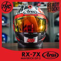 Gambar ARAI RX7X MAVERICK GP2 FULL FACE ORIGINAL PREMIUM HELMET dari THC Helmets undefined 2 Tokopedia