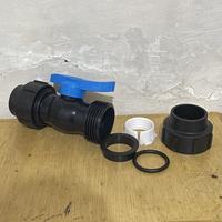 Gambar fitting compression hdpe ball valve 2 Inch 63 mm - stop kran hdpe dari Lapak Hdpe undefined 3 Tokopedia