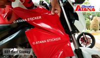 Gambar Skotlet Merah Glossy Scotlet Stiker Metalik Sticker Decal Motor Mobil dari Atana Sticker undefined 4 Tokopedia