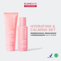 Gambar Hydrating & Calming Set ( Jelly cleanser Pink + Toner Pink ) dari Elsheskin undefined 1 Tokopedia