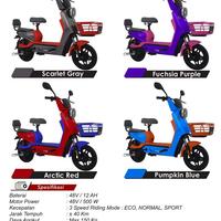 Gambar SEPEDA LISTRIK EXOTIC REVOLVE PRO GARANSI RESMI dari awong cell bandar jaya undefined 2 Tokopedia