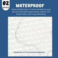 Gambar AMPLOP MAILER - BUBBLE MAILER PLASTIK PACKING - 11X19 dari SUMBER PLASTIK PACKING Kota Yogyakarta 3 Tokopedia