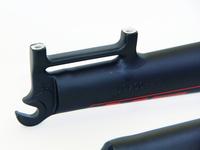 Gambar Mosso M6 Fork Rigid Disc Brake Fork Sepeda 26 / 27.5 / 29 Inch - Black Red dari adimitra online undefined 2 Tokopedia