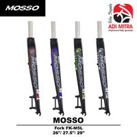 Gambar Mosso M5L Fork Rigid Disc Brake Fork Sepeda 26 / 27.5 / 29 Inch - Black/Grey dari adimitra online undefined 1 Tokopedia