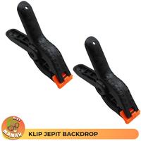 Gambar Jepitan Kain Backdrop / Clamp Stand Backdrop / Jepit Background - 2 Inchi dari Kiosmamah_NEW undefined 2 Tokopedia