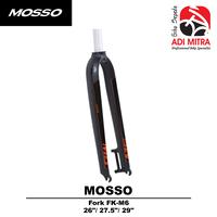 Gambar Mosso M6 Fork Rigid Disc Brake Fork Sepeda 26 / 27.5 / 29 Inch - Black Red dari adimitra online undefined 1 Tokopedia