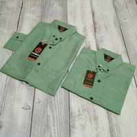 Gambar KEMEJA POLOS PRIA HIJAU SAGE SAGE GREEN - Sage Panjang, XL(Anak11-13th) dari Kemeja Kita Store undefined 2 Tokopedia
