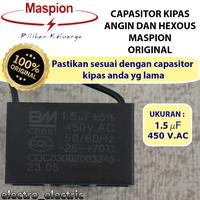 Gambar Kapasitor Capasitor Kipas Angin dan Hexos Maspion Original - 1,2 uF dari ElectroElectric undefined 3 Tokopedia
