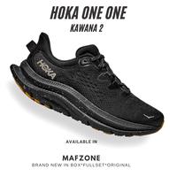 Gambar Hoka Kawana 2 Men's Running Shoes - Black ORIGINAL - 12 dari Mafzone runnning undefined 1 Tokopedia