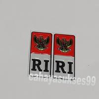 Gambar Sticker Mobil Timbul Bendera Merah Putih Garuda Indonesia Segi Empat dari Rossy999 undefined 3 Tokopedia