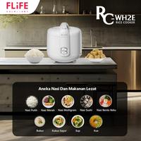 Gambar FLIFE RCWH2E RICE COOKER MULTIFUNGSI 2L PEMANASAN 3D dari UFO ELEKTRONIK SEMARANG undefined 4 Tokopedia