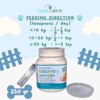 Gambar EGGSHELL POWDER - Calcium Supplement Dog Cat Anjing Kucing | CLOUD&CO dari Cloud & Co Store undefined 2 Tokopedia