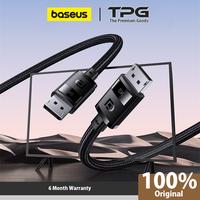Gambar KABEL MONITOR DISPLAY PORT BASEUS DP 1.4 8K MALE TO DP MALE 8K CABLE - 5M dari The Premium Goods undefined 1 Tokopedia
