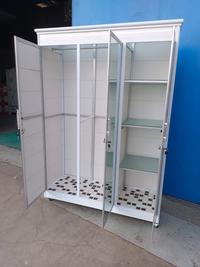 Gambar lemari pakaian minimalis aluminium 3 pintu ekonomi  | lemari murah - 1 dari Grosir furniture Tokopedia undefined 4 Tokopedia