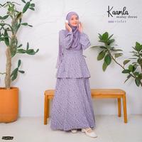 Gambar Kaamla Dress Malaysian Look - Gamis Wanita Kekinian by Riskirich - Warm Coral, XS dari RiskiRich Butik undefined 3 Tokopedia