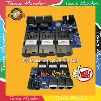 Gambar PCB Media Converter 3 FO 3 LAN 100 Mbps Board Only Switch Ethernet dari toms mandiri undefined 1 Tokopedia