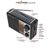 Gambar ready manado Advance RBS-F10 Speaker Bluetooth Desain Retro Panel Sury dari Galaxy store manado undefined 3 Tokopedia