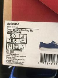 Gambar Sepatu Vans Authentic Dazzling Blue Original PT Navya Indonesia - 36 dari BintangGadged undefined 4 Tokopedia