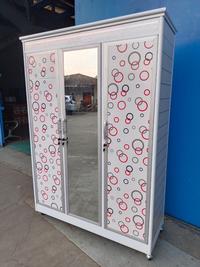 Gambar lemari pakaian minimalis aluminium 3 pintu ekonomi  | lemari murah - 1 dari Grosir furniture Tokopedia undefined 2 Tokopedia