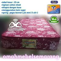 Gambar Bed set springbed DIAMOND DELUXE matras kasur pegas bergaransi - Cokelat, kasur uk.90 dari omahmebelsemarang undefined 5 Tokopedia