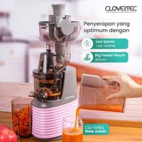 Gambar CLOVERTEC Slow Juicer With 3 Filter Non Fiber, Less Fiber & Ice Cream - Lilac  dari Home Cantik undefined 2 Tokopedia
