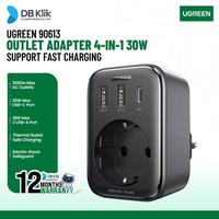 Gambar Outlet Extender UGreen 1x AC Outlet, Charger 30W USB-C + 2 USB-A 90613 dari DBKlik Indonesia undefined 1 Tokopedia