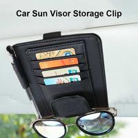 Gambar Dompet Kartu Mobil Sun Visor Holder - Beige dari BudgetGadget undefined 5 Tokopedia