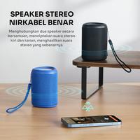 Gambar Robot RB120 Portable Speaker Bluetooth 5.3 RGB Waterproof IPX4 TWS - Hitam dari bestdeal_NEW undefined 5 Tokopedia