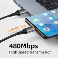Gambar Kabel Charger USB to Type C 3A Fast Charging High Speed - Cabletime - 0.5M dari XLink Semarang undefined 3 Tokopedia