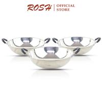 Gambar ROSH China Wok Kuali Wajan Stainless Steel 32-38 cm Peralatan Masak - 40cm dari Rosh Kitchen undefined 1 Tokopedia