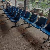 Gambar kursi stadion fiberglass / kursi ruang tunggu berbahan fiberglass Set Chairs Furniture dari Bayazid Online Shop undefined 4 Tokopedia