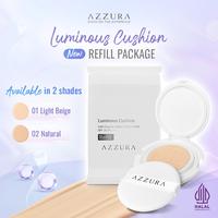 Gambar Azzura Cushion Natural High Coverage 15g Refill dari Azzura Cosmetics Indonesia undefined 3 Tokopedia