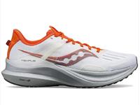 Gambar Saucony Men's Tempus Road Running Shoes (White/ Pepper) S20720-111 - 8.5 dari Running Bites undefined 4 Tokopedia