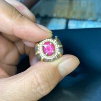 Gambar cincin permata natural ruby sky dari mineral-collection undefined 2 Tokopedia