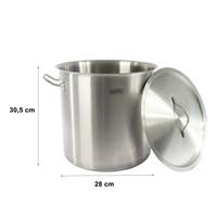 Gambar panci stainless | stockpot | panci masak STP-1759 dari horekamall undefined 2 Tokopedia